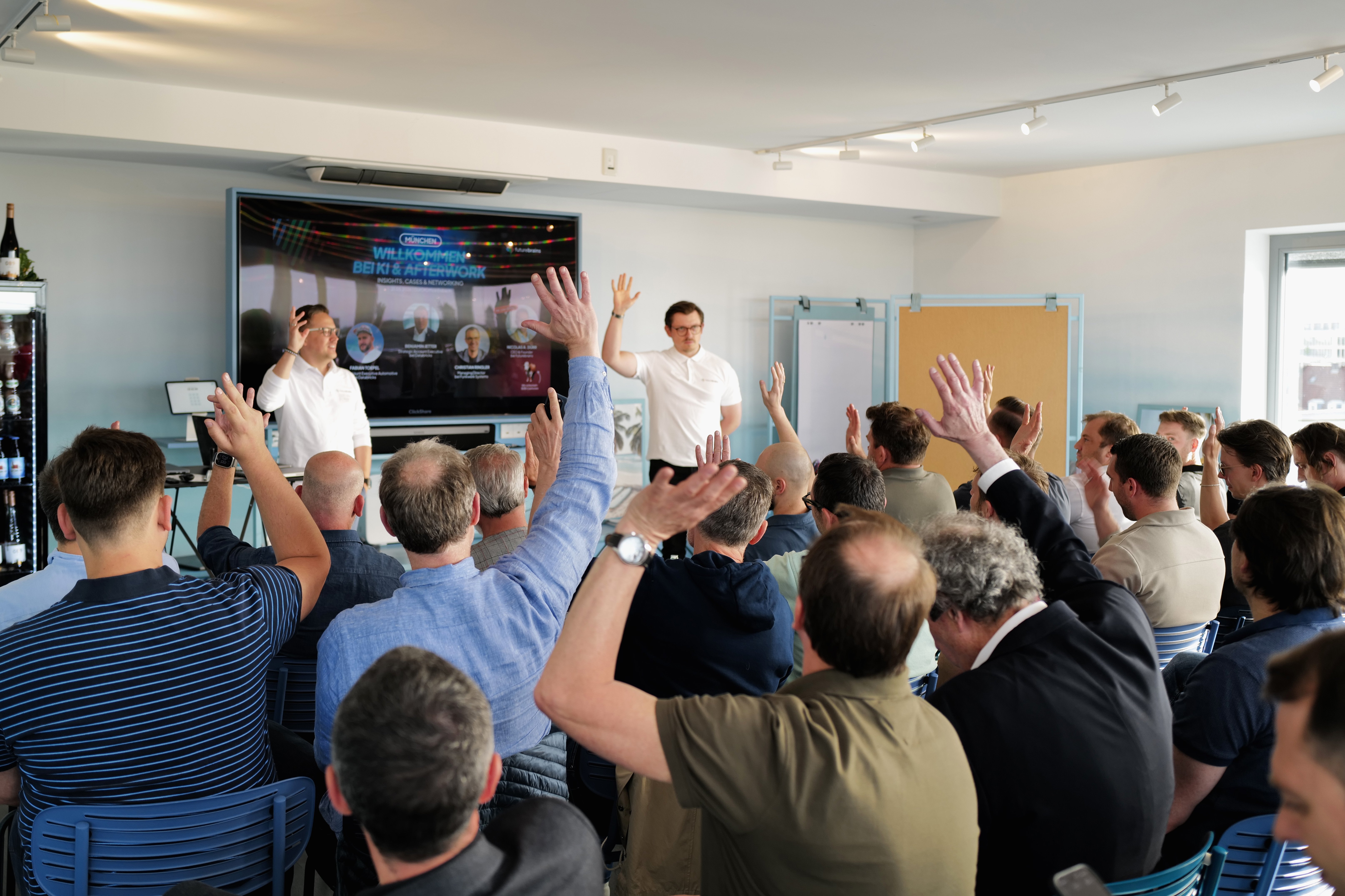 Interaktionen beim KI & Afterwork Eventt